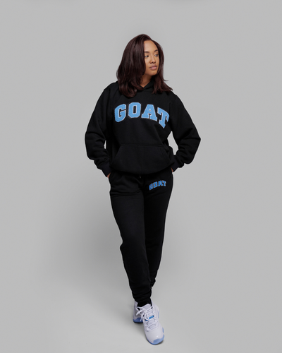 Black Legend Blue Arch Chenille Sweatsuit