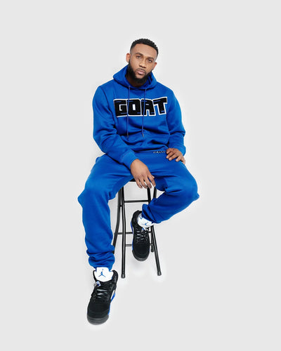 Staple Classic Chenille Sweatsuit (Racer Blue)