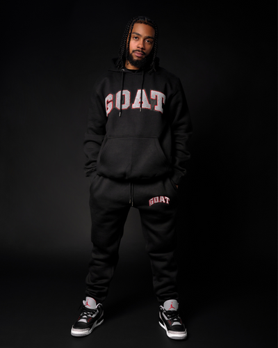 Arch Chenille Sweatsuit (Black Cement)