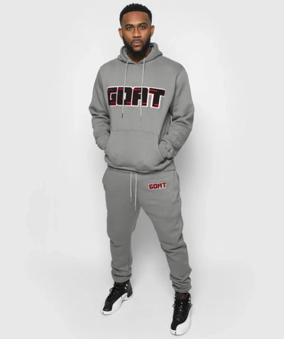 Staple Classic Chenille Sweatsuit (Playoff Grey)