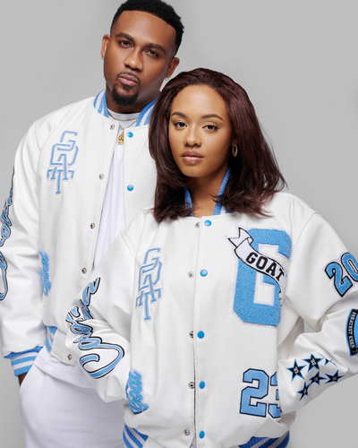 Legend Blue Vintage Wool Varsity Jacket